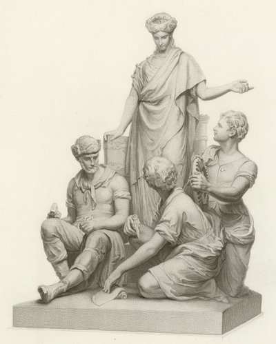 Engineering, Albert Memorial, Hyde Park, London by English School