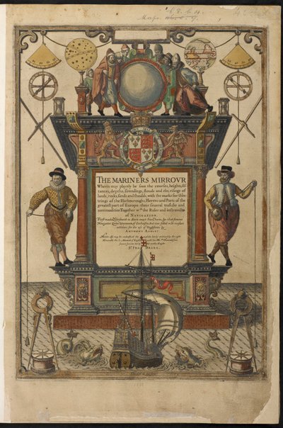 Engraved Frontispiece to Mariner