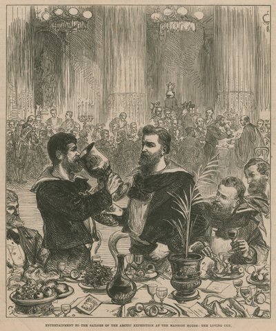 Entertainment to the Sailors of the Arctic Expedition at the Mansion House by English School