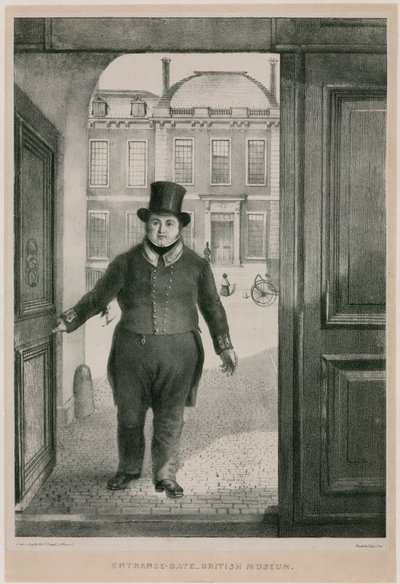 Entrance Gate, British Museum by English School