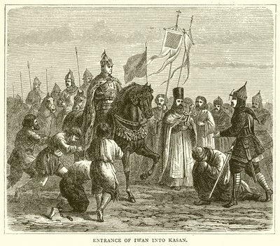 Entrance of Iwan into Kasan by English School