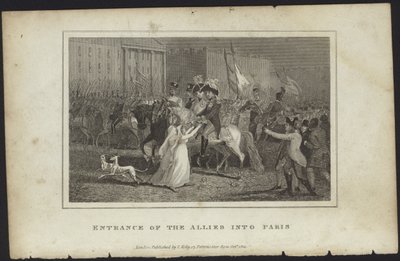 Entrance of the Allies into Paris by English School