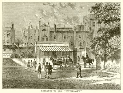 Entrance to Old Tattersalls by English School