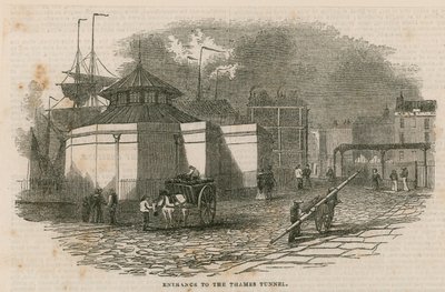 Entrance to the Thames Tunnel by English School