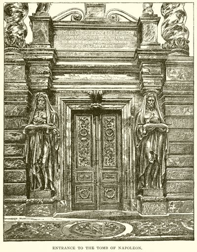 Entrance to the Tomb of Napoleon by English School