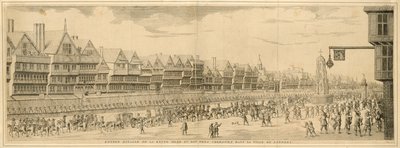 Royal Entry of the Queen Mother of the Most Christian King into the City of London by English School