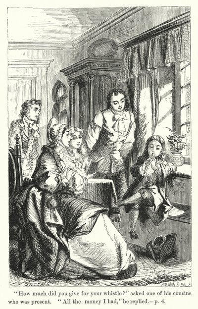 Episode in the life of the young Benjamin Franklin by English School