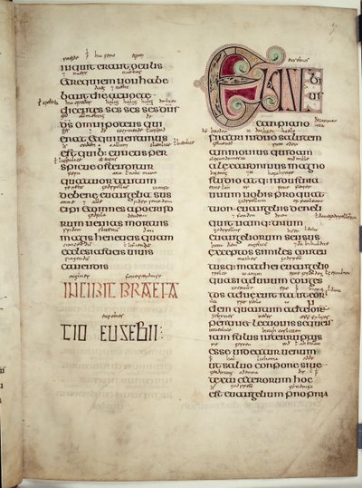 Epistle of Eusabius to Carpianus, from the 