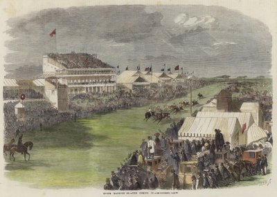 Epsom Racecourse by English School
