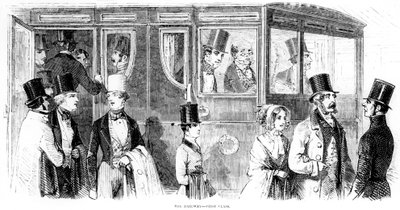 Epsom Races 1847: The Railway - First Class by English School