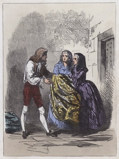 Escape of the Earl of Nithsdale by English School