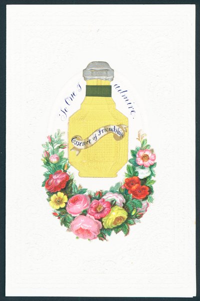 Essence of Friendship greetings card by English School