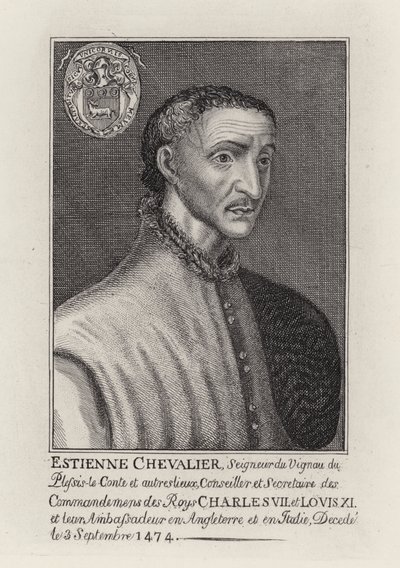 Estienne Chevalier by English School