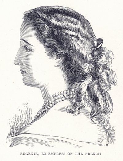 Eugenie, Ex-Empress of the French by English School