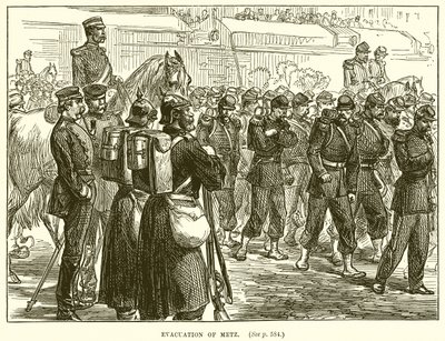 Evacuation of Metz by English School