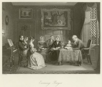 Evening Prayer by English School