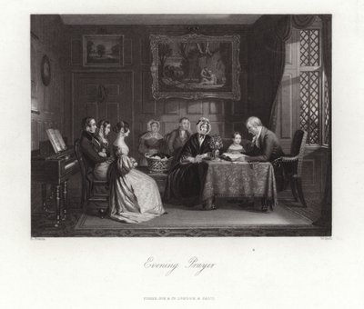 Evening Prayer by English School