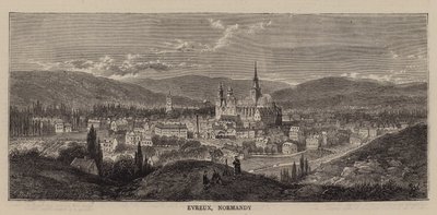 Evreux, Normandy by English School