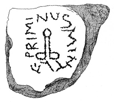 Ex-Voto to Priapus from the Roman fort of Burgodunum by English School