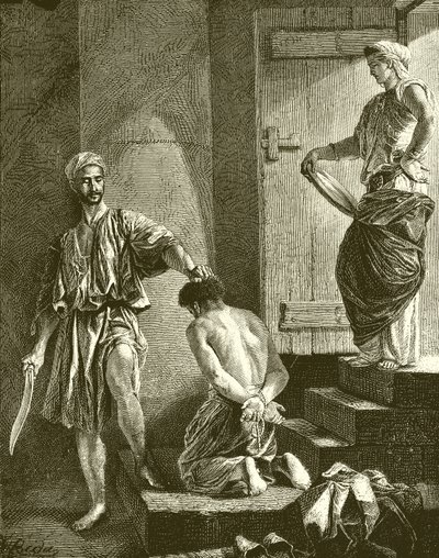 Execution of John the Baptist by English School