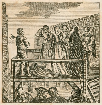 Execution of Lady Jane Grey by English School
