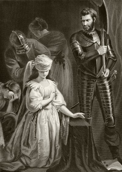 Execution of Mary Queen of Scots, 8th February 1587, from 