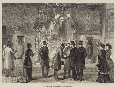 Exhibition of Tapestry at Windsor by English School