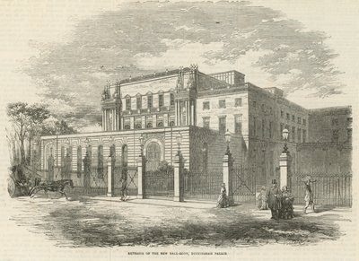 Exterior of the New Ball Room by English School