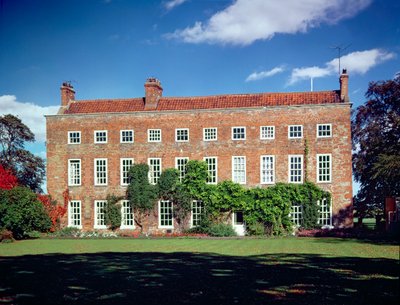 Exterior view of Low Middleton Hall, Middleton St. George, Durham by English School