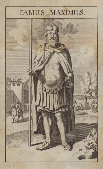 Fabius Maximus, Roman Politician and General by English School