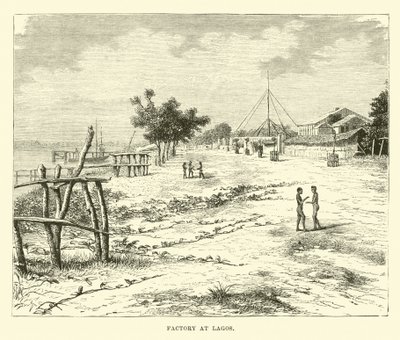 Factory at Lagos by English School