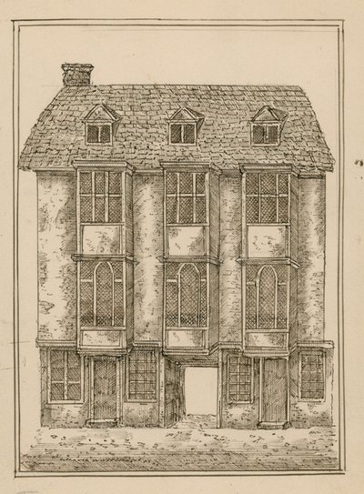 Falcon Tavern, Bankside, London by English School