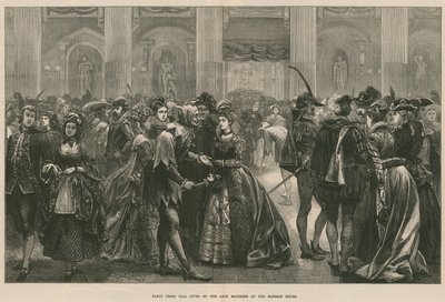 Fancy Dress Ball Given by the Lady Mayoress at the Mansion House by English School
