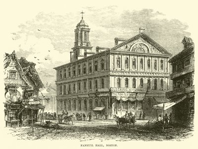 Faneuil Hall, Boston by English School