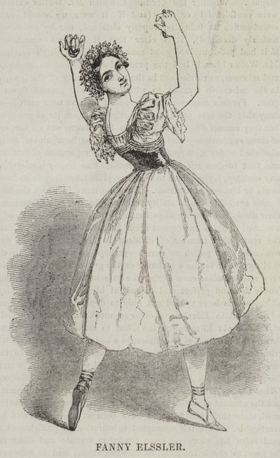 Fanny Elssler by English School
