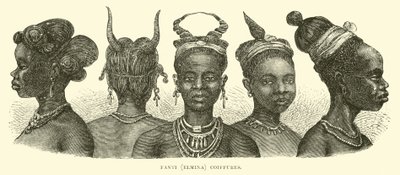 Fanti (Elmina) Coiffures by English School