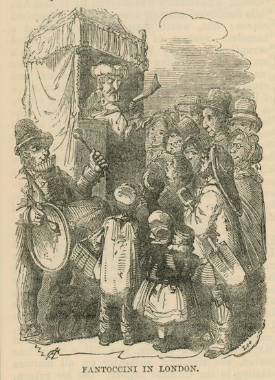 Fantoccini in London by English School