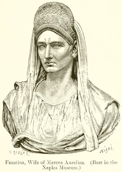 Faustina, Wife of Marcus Aurelius by English School