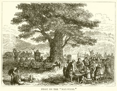 Feast on the May-Wiese by English School