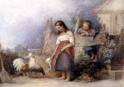 Feeding Chickens by English School