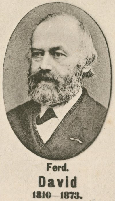 Ferdinand David by English School