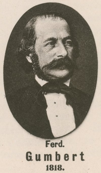 Ferdinand Gumbert (engraving) by English School