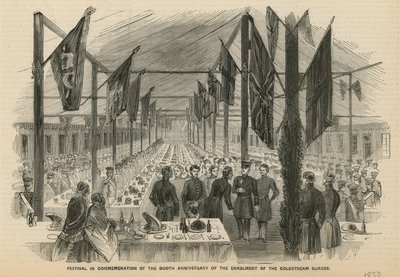 Festival in commemoration of the 200th anniversary of the Coldstream Guard by English School