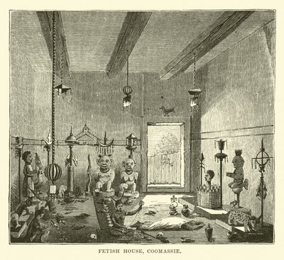 Fetish House, Coomassie by English School