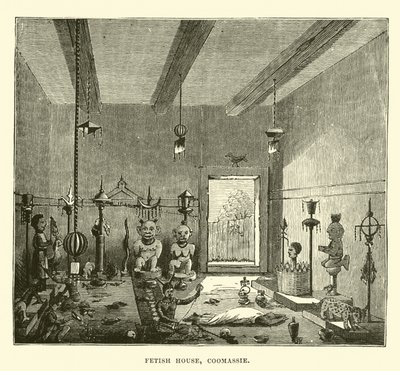 Fetish House, Coomassie by English School