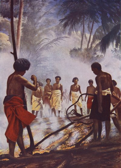 Fire-Walking in Fiji by English School