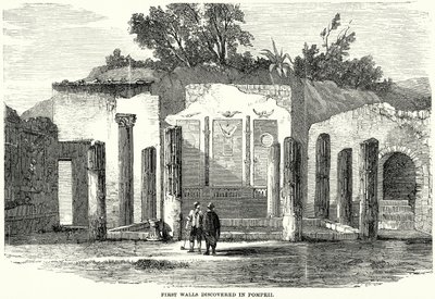 First Walls Discovered in Pompeii by English School