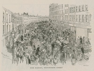 Fish Market, Wentworth Street, London by English School