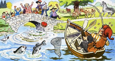 Fishing for the mayor