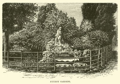 Fitzroy Gardens by English School
